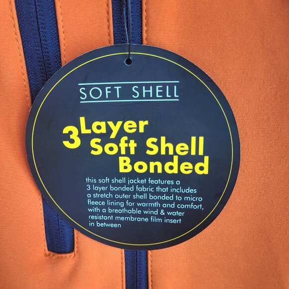 NFL Denver Broncos Jacket Coat Men's L Soft Shell Full Zip Football Sports G-lll - Picture 10 of 14